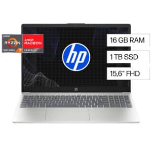 PORTATIL HP 15-FC0276LA RYZEN 7-7730U, 16GB, 1TB W11H