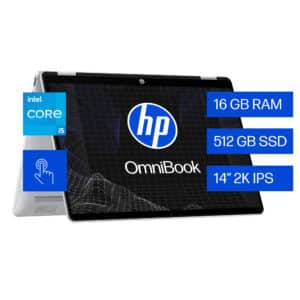 Portatil HP Omnibook Flip 14-FP0054LA Touch I5-1334U, 16GB, 512GB W11H
