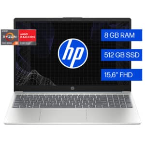 PORTATIL HP 15-fc0230la 15.6in SPA R3-7320U 8GB 512GB SSD W11H Blue
