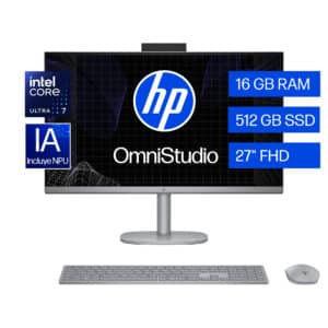 Computadora HP Omnistudio 27-CS0272LA Touch SPA U7-155H, 16GB , 512GB